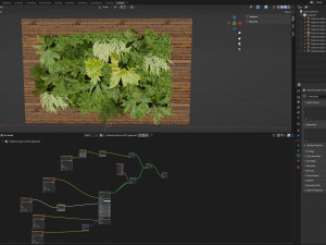 Collection plant vol 503 - blender model Modelo 3D