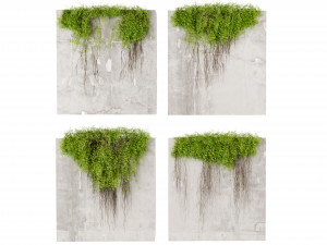 Collection plant vol 504 - blender model 3D Model