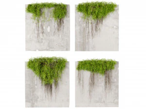 Collection plant vol 504 - blender model 3D Model