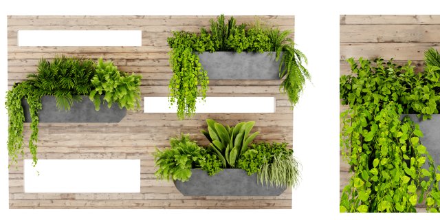 Collection plant vol 505 - blender model Modèle 3D .c4d .max .obj .3ds .fbx .stl .blend 