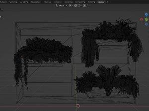 Collection plant vol 505 - blender model Modèle 3D