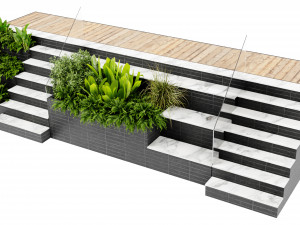 Collection plant vol 507 - blender model 3D Model