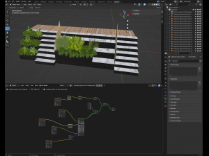 Collection plant vol 507 - blender model 3D Model