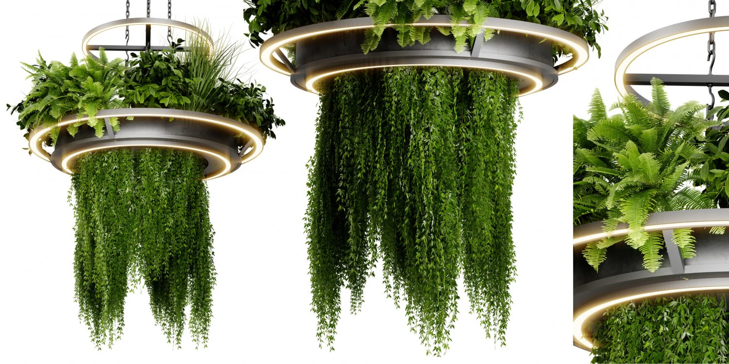 Collection plant vol 508 - blender model 3D Model .c4d .max .obj .3ds .fbx .stl .blend 