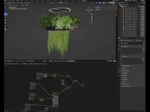 Collection plant vol 508 - blender model 3D Model