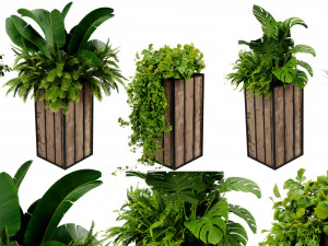 Usine de collecte vol 514 - mod&egrave;le m&eacute;langeur Modèle 3D