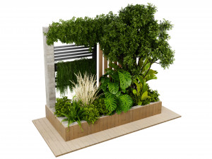 Collection plant vol 515 - blender model 3D Model