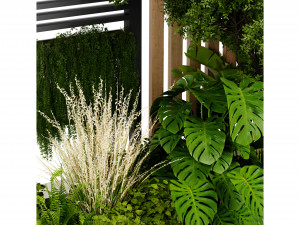 Collection plant vol 515 - blender model 3D Model