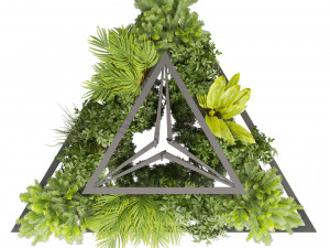 Collection plant vol 517 - chandelier - ampelous - hanging - fern 3D 모델