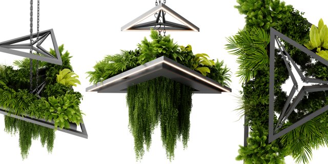 Collection plant vol 517 - blender model Modelo 3D .c4d .max .obj .3ds .fbx .stl .blend 