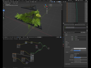Collection plant vol 517 - blender model Modelo 3D
