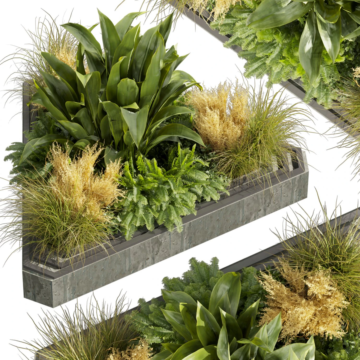 Toplama tesisi cilt 519 - bah&ccedil;e - pampalar - muz - ahşap 3D Model .c4d .max .obj .3ds .fbx .stl .blend 
