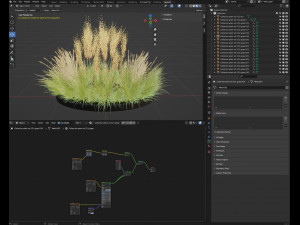 Collection plant vol 521 - blender model 3D मॉडल
