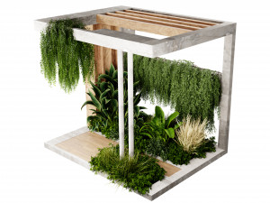 Collection plant vol 523 - blender model Model 3D