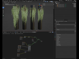 Collection plant vol 526 - blender model 3D 模型