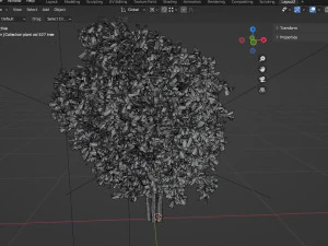 Collection plant vol 527 - blender model 3D Model