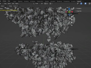 Collection plant vol 529 - blender model 3D Model