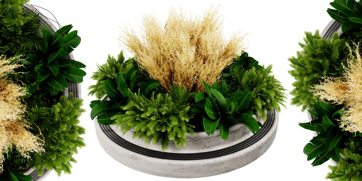 Collection plant vol 530 - blender model 3D Model .c4d .max .obj .3ds .fbx .stl .blend 