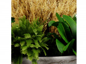 Collection plant vol 530 - blender model 3D Model