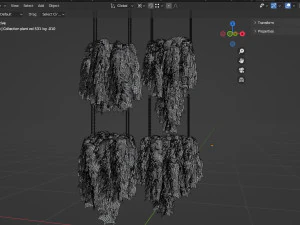 Collection plant vol 531 - blender model 3D Model