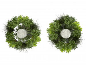 Collection plant vol 532 - bush - ampelous - column - fitowall - ivy 3D Модель