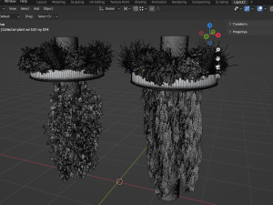 Collection plant vol 532 - blender model Modelo 3D