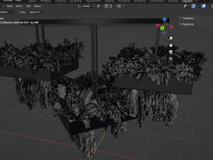 Collection plant vol 533 - blender model 3D 模型