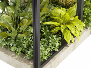 Collection plant vol 534 - garden - Landscape Design - backyard 3D Model