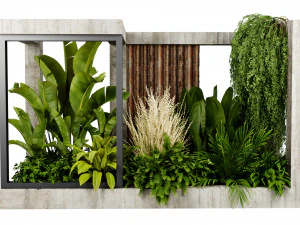 Collection plant vol 534 - blender model 3D Model