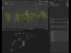 Collection plant vol 536 - blender model Modello 3D
