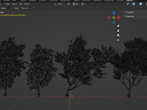 Collection plant vol 536 - blender model Modello 3D