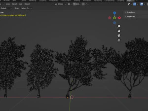 Collection plant vol 536 - blender model 3D Model