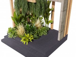 Collection plant vol 538 - garden - ivy - backyard - Landscape Design 3D Модель