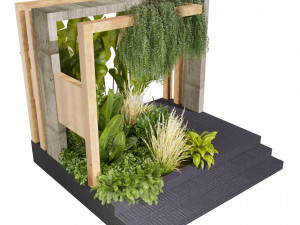 Collection plant vol 538 - garden - ivy - backyard - Landscape Design 3D मॉडल
