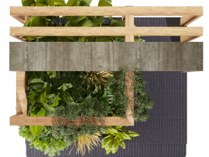 Collection plant vol 538 - garden - ivy - backyard - Landscape Design 3D मॉडल
