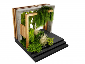 Collection plant vol 538 - blender model 3D Model