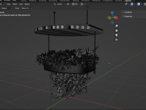 Collection plant vol 540 - blender model 3D Model