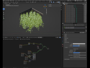 Collection plant vol 545 - blender model 3Dモデル