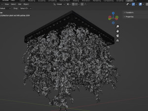 Collection plant vol 545 - blender model 3Dモデル