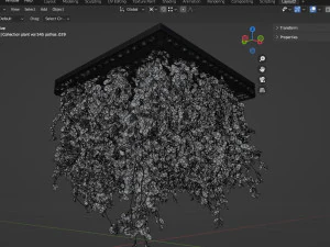 Collection plant vol 545 - модель блендера 3D Модель
