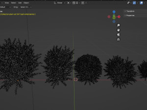 Collection plant vol 547 - blender model 3D 模型