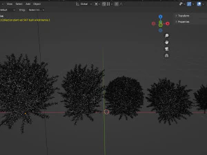 Collection plant vol 547 - blender model 3D Model