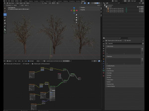 Collection plant vol 549 - blender model Model 3D