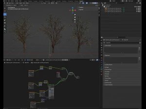 Collection plant vol 549 - blender model 3D Model