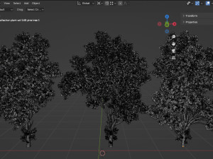 Collection plant vol 549 - blender model Model 3D