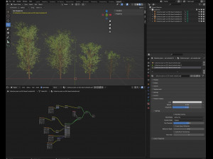 Collection plant vol 550 - blender model 3D Model