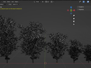 Collection plant vol 550 - blender model 3D Model