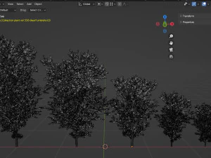 Collection plant vol 550 - blender model 3D Model