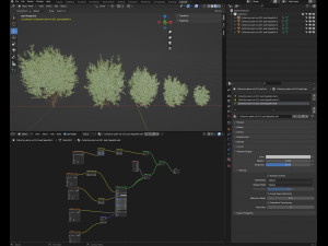 Collection plant vol 551 - blender model Modèle 3D