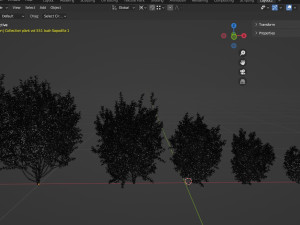 Collection plant vol 551 - blender model Modèle 3D